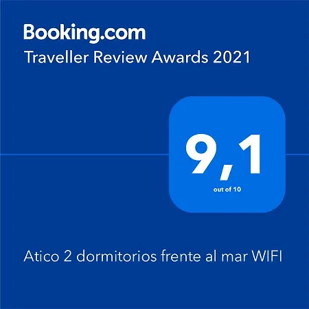 Atico 2 Dormitorios Frente Al Mar Wifi Apartment La Herradura (Granada)